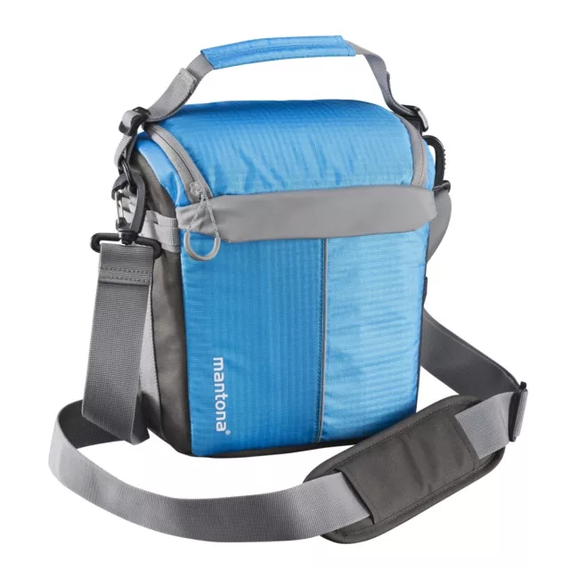 mantona Elements Outdoor Rucksack und Kameratasche mit Regenschutzhülle 3