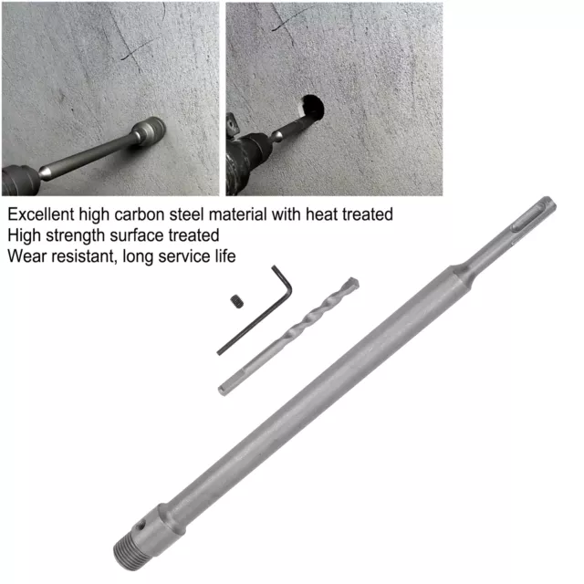 Electric Hammer Adapter Shank Carbon Steel Wear-Resistant Electric Hollow