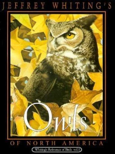 JEFFREY WHITING OWLS of North America Art Sculpture Book 1997 From