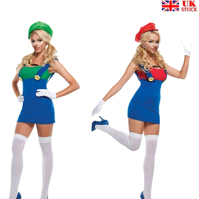 Mario fancy dress womens hotsell