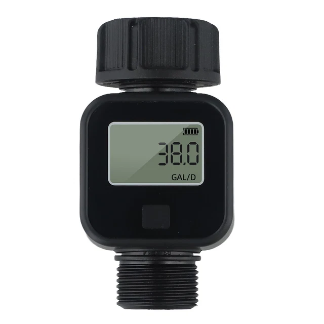 PRECISE WATER USAGE Measurement 34in Hose Flow Meter Long term ...