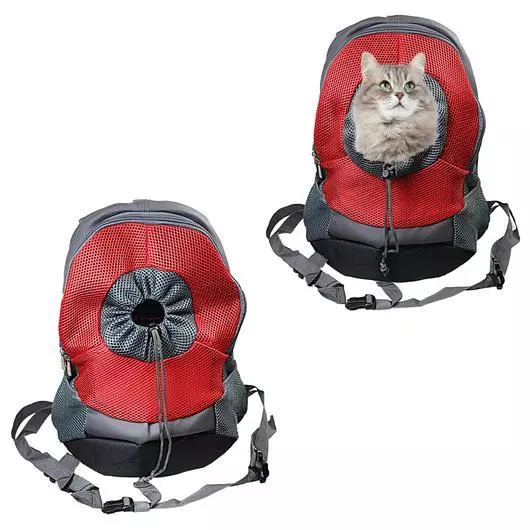 Pet Dog/ Cat Backpack for Travelling, Carrier Bag Shoulder Back Pack 40CM