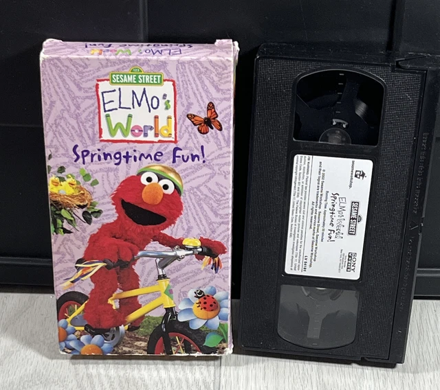 Elmos world springtime fun vhs 2002 7 25 picclick uk