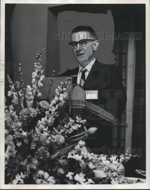 1966 Press Photo John W. Bloomer, Birmingham News editor - abno01321