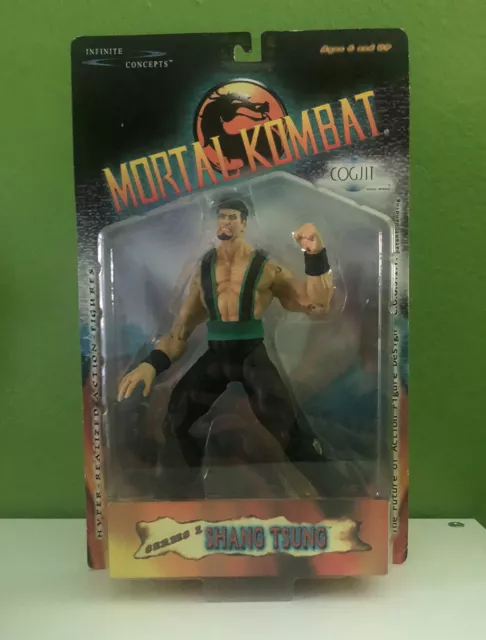 SHANG TSUNG Mortal Kombat Infinite Concepts 2000 Rare GOLD 