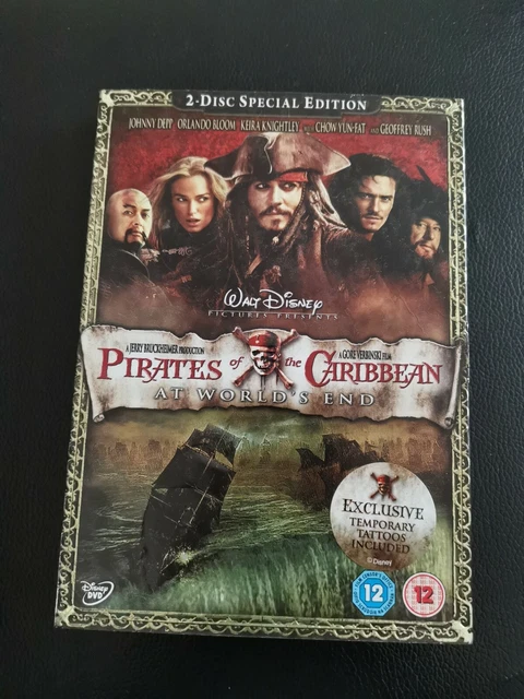 DISNEYS PIRATES OF The Caribbean At Worlds End 2 Disc Special Edition ...