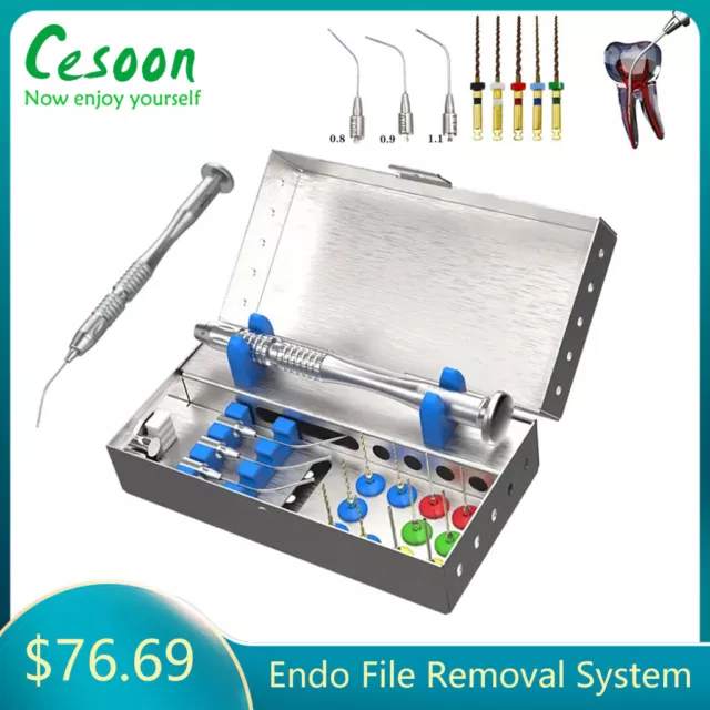 Dental Root Canal File Extractor Endo Broken Files Removal System Holder Tools