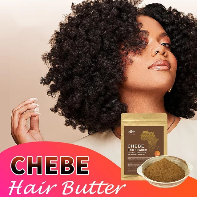 'Polvo Chebe África Mujeres Tratamiento de la alopecia por tracción Aceite Hombres Crecimiento del cabello'