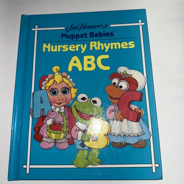 JIM HENSON'S MUPPET Babies Nursery Rhymes ABC Hardcover Children's Book ...