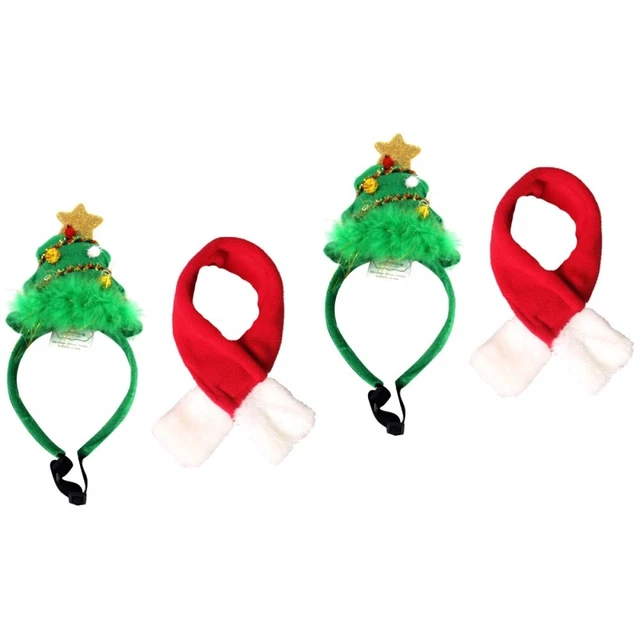 Cappelli Di Natale Per I Cani Vestiti Del Cane Di Natale Sciarpa Gatto Costumi