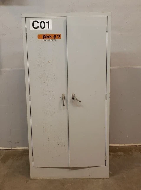 Tall Metal Cabinet 18x36x72