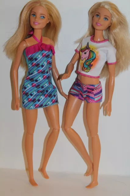 Mattel Barbie Puppe K21 Junge Frauen Twen Kniegelenk Kleid Top Hotpants Hose