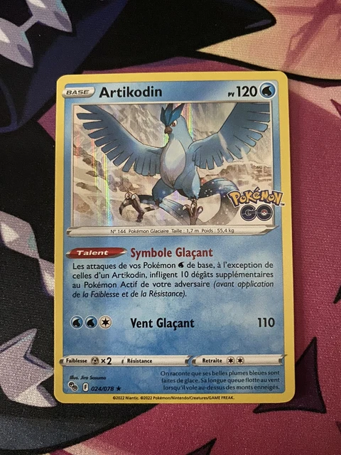 Carte Pokémon Artikodin 144/165 Holographique 151