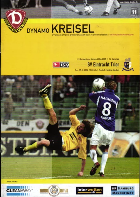 Ii. Bl 2004/2005 1860 Munich - Dynamo Dresden, 01.11.2004, Affiche  Allianz-Arena