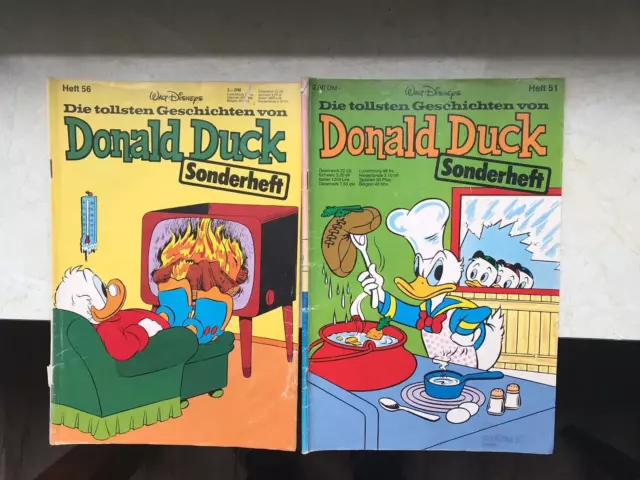 Die tollsten Geschichten von Donald Duck  Sonderhefte 51+56