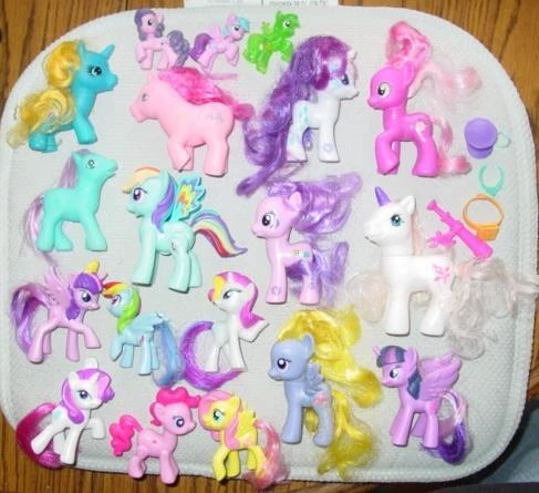 (19) MY LITTLE PONY : 2" to 4" MLP Various BLIND & MINI Miniature PONIES Figures