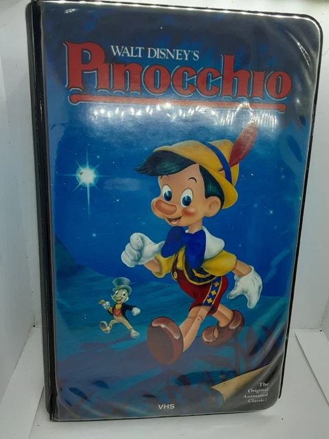 Walt Disney Pinocchio VHS Video Tape Black Diamond Classics 239V