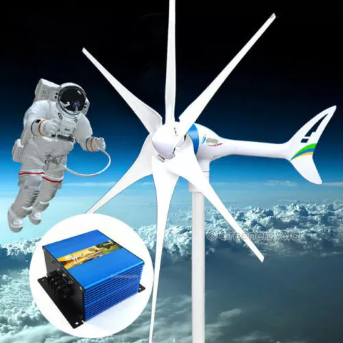 Apollo 800 W Watt 24 V AC Magnet PMA Wind Turbine Generator 6 Blade +Controller