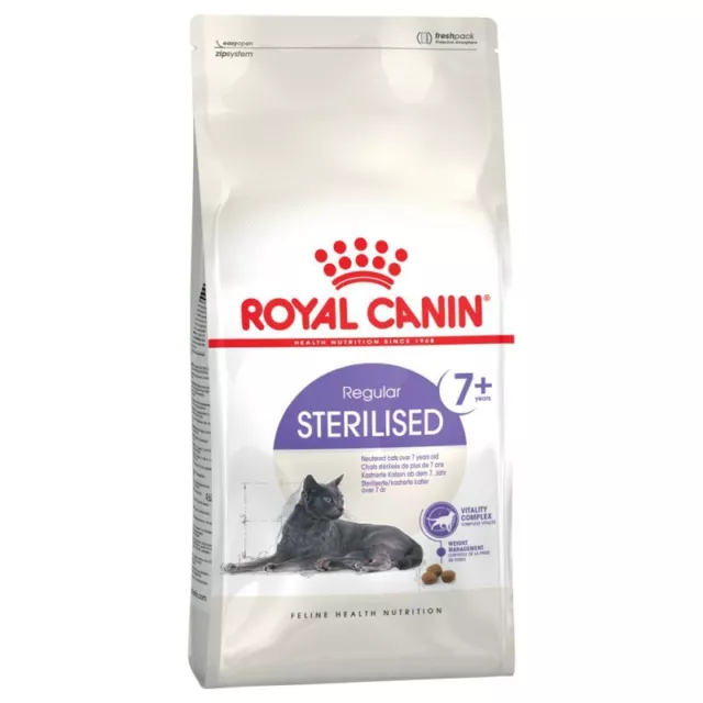 Pienso ROYAL CANIN STERILISED 7+ para gatos esterilizados (más 7 años) - 400g