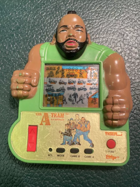 Vintage The A Team Hand Held Game Working