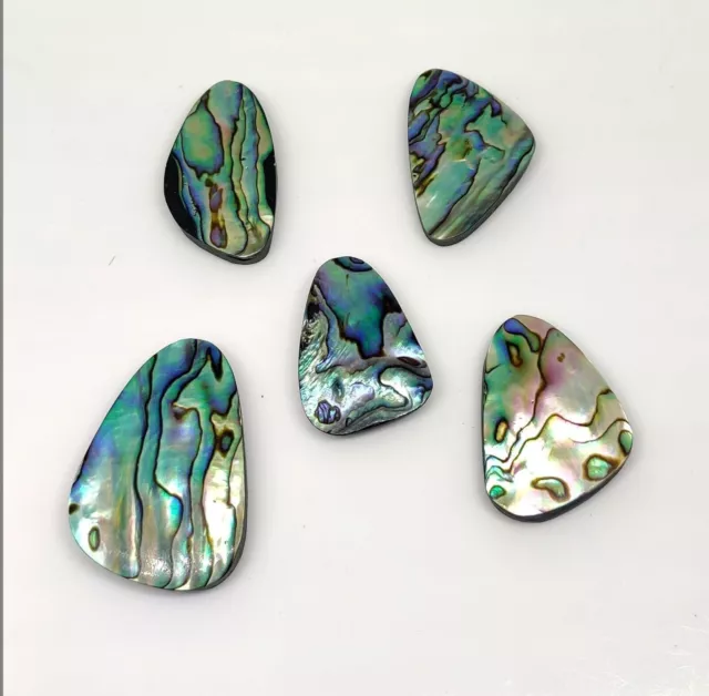 Sparkling Paua Abalone Shell Fancy Cab Designer For Jewelry Making Gemstone Lot 2