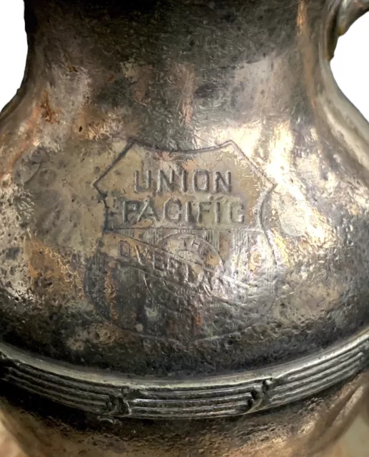 Union Pacific Overland Railroad Syrup Pitcher
