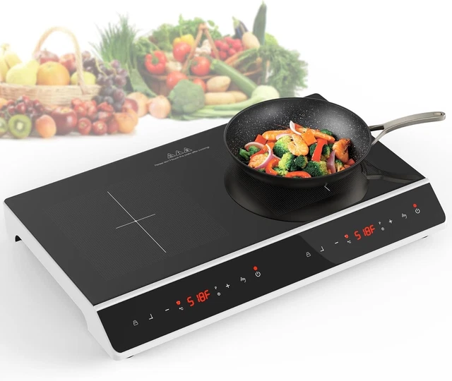 INDUCTION COOKTOP DUAL Burner Electric Cooktop Stove Induction Cooker