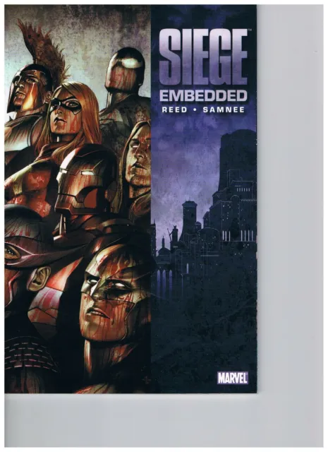 Siege Embedded TPB Marvel, Dark Avengers, Asgard, Chris Samnee, Adi Granov, NM y