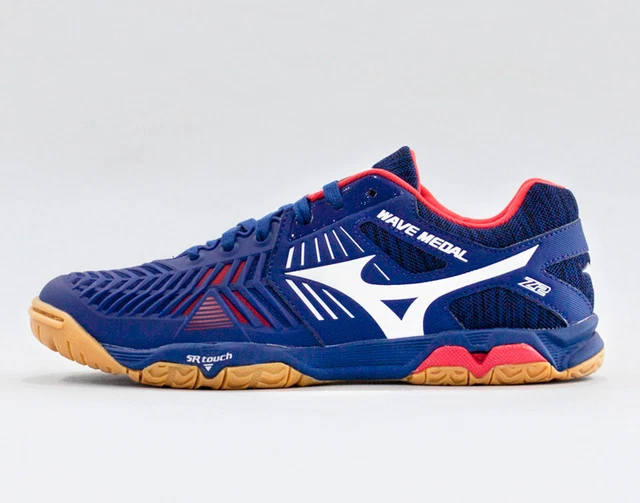 MIZUNO WAVE MEDAL Z2 Table Tennis Shoes Unisex Navy White Indoor