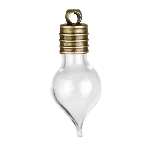 10 Pcs Bouteilles En Verre Transparent Avec Flacon Tube Petits Pots
