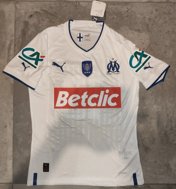 Dernier Maillot Marseille (GUENDOUZI #6) 2023/2024 Exterieur Pas Chere