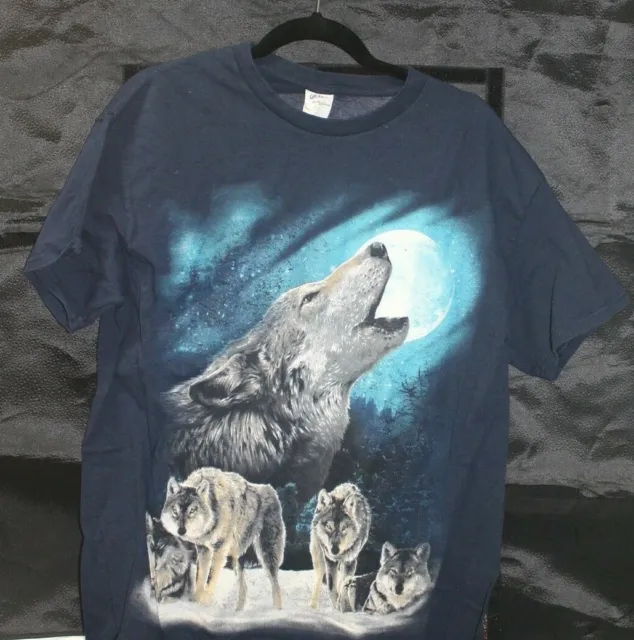 New: Wolf Howling At The Moon, and Three Wolves lower right in the snow.