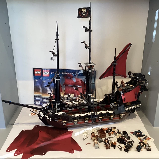 LEGO PIRATES OF the Caribbean Queen Anne's Revenge 4195 instructions
