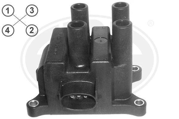 Bobine D'allumage FORD FIESTA III (GFJ) 1.1 2556540