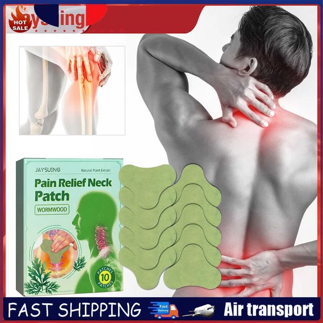 10pcs Lumbar Spine Sticker Pain Relief Wormwood Portable Convenient Body Massage