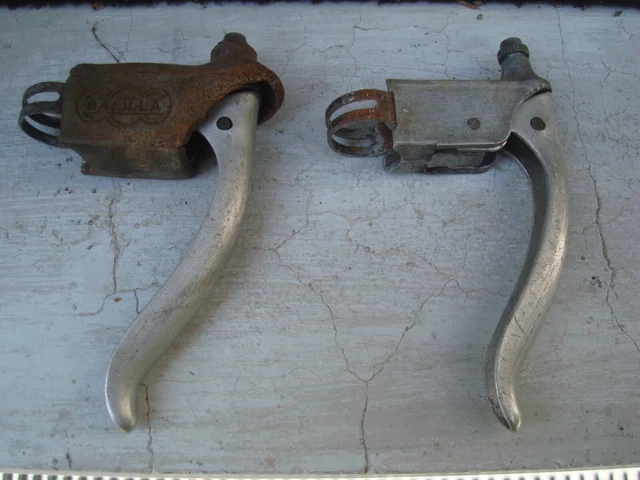 COPPIA FRENI BICI vintage Balilla bicicletta d'epoca eroica. EUR 29,00 - IT