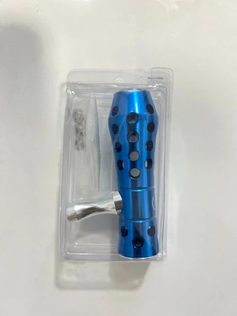 T-BAR Aluminum Handle Knob Direct fit Avet SX MX JX LX HX MC Reel (Light BLU/SV)