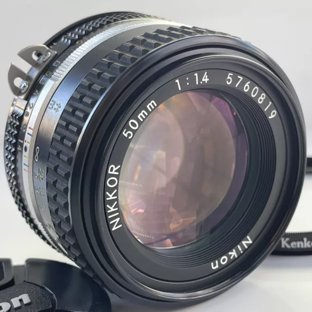 SIC Ver. [NEAR MINT] Nikon Ai-s Ais Nikkor 50mm f1.4 Lens for FM3A F3 From JAPAN