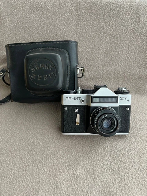 Zenit - ET SLR Filmkamera Industar-50-2 50mm F3,5 Objektiv für M42