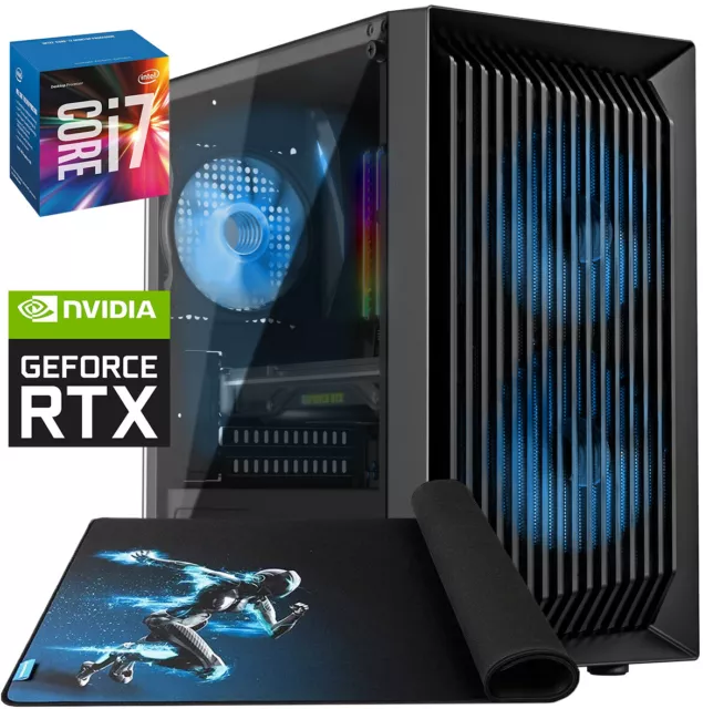 Gaming computer with RTX 3060, Core i7, 16GB RAM, 1TB SSD, Windows 10, RGB, new.
