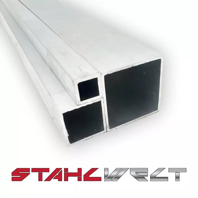 Produktbild von Alu Quadratrohr 20x20x1,5 Mm Eloxiert EV1 E6 – 6 Stück á 100 Cm, Für Volierenbau & Konstruktion, EN AW-6060