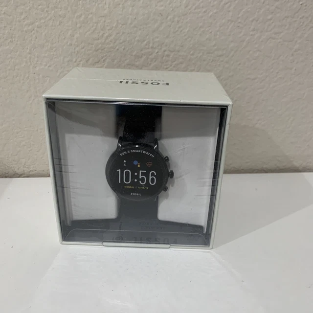 Fossil Smart Watch OS By Google Gen 5 DW10F1 44mm Black FTW4025