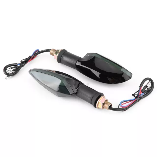 Paire De Clignotants LED Pour Moto Et Vélo Lampe De Direction Universelle