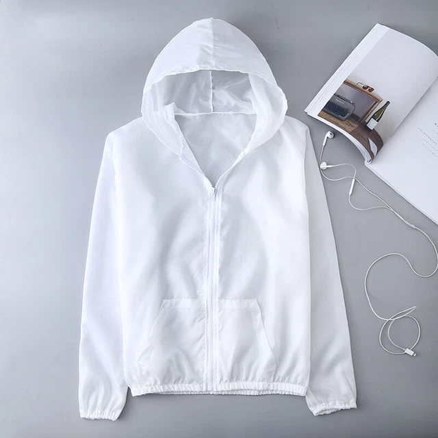 Pure Color Coat Thin Sun Protection Clothing Top Sun Protection Clothing