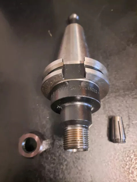 Tsd Universal Acura Flex 3/8" Series Collet Chuck Cat40 Shank 3" Proj + Collet