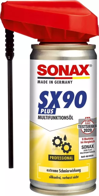 SONAX SX90 Plus Multi-Öl Rostlöser Schmiermittel Ketten-Spray Fahrrad Bike 100ml