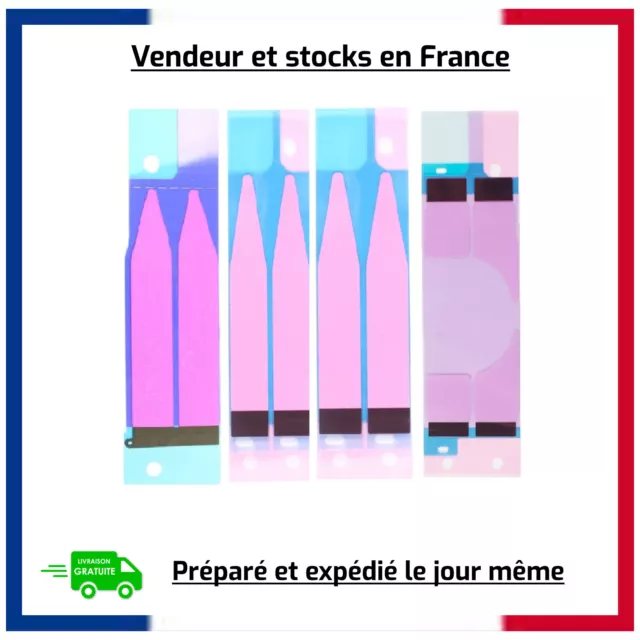 Sticker autocollant batterie iPhone 5 5S 5SE 6 6S 6+ 6S+ 7 7+ 8 8+ X XR XS MAX