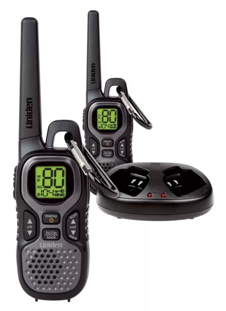 Uniden UH506SX-2NB Handheld 2-Way Radio Walkie-Talkie Twin Pack (No PSU)