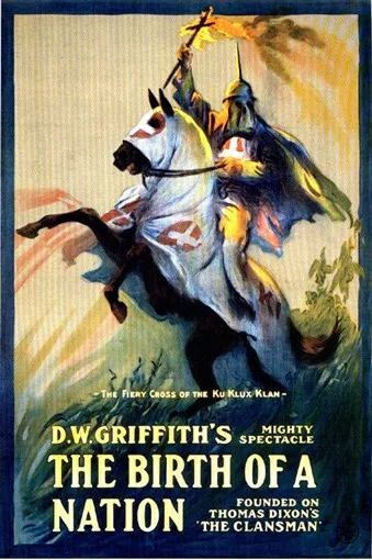 D. W. Griffith The birth of a nation 1915 movie poster print 2