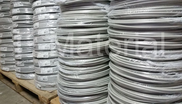 Mantelleitung NYM-J 3x2,5mm² 50m – PVC-isoliert, Für Elektroinstallation, VDE-zertifiziert